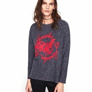 Zara Charcoal Knit Sweater